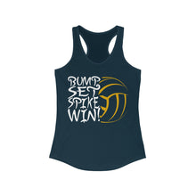 Load image into Gallery viewer, Bump Set Spike Win Women's Ideal Racerback Tank