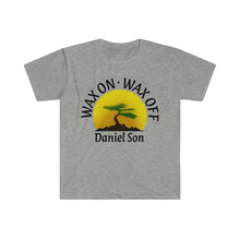 Load image into Gallery viewer, Wax On Wax Off Daniel Son Karate Kid Miyagi Do Unisex Softstyle T-Shirt