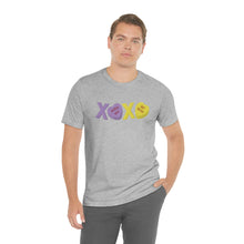 Load image into Gallery viewer, XOXO Kiss Me Be Mine Sweetheart Candy Valentines Day Unisex Jersey Short Sleeve Tee