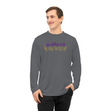 Load image into Gallery viewer, Healthy Self Heal Thy Self Motivational Unisex Performance Long Sleeve Shirt
