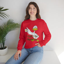 Load image into Gallery viewer, I Don’t Do Mornings Unisex Heavy Blend™ Crewneck Sweatshirt