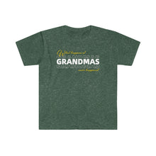 Load image into Gallery viewer, What Happens At Grandmas Never Happened Unisex Softstyle T-Shirt