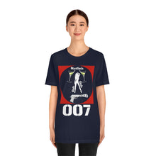 Load image into Gallery viewer, James Bond Martinis Girls and Guns 007 Soft Unisex Jersey Short Sleeve Tee