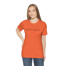 Load image into Gallery viewer, Legalize Happiness Motivational Unisex Jersey Short Sleeve Tee