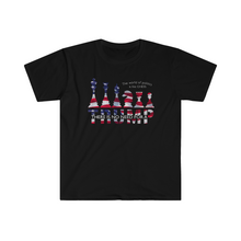 Load image into Gallery viewer, The World of Politics is Like Chess There is No Need for a Trump USA Unisex Softstyle T-Shirt