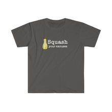 Load image into Gallery viewer, Squash your Excuses Unisex Softstyle T-shirt