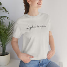 Load image into Gallery viewer, Legalize Happiness Motivational Unisex Jersey Short Sleeve Tee