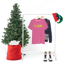 Load image into Gallery viewer, XOXO Kiss Me Be Mine Sweetheart Candy Valentines Day Unisex Jersey Short Sleeve Tee