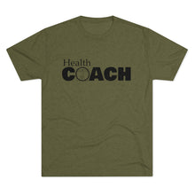 Load image into Gallery viewer, Health Coach Unisex Triblend Tee