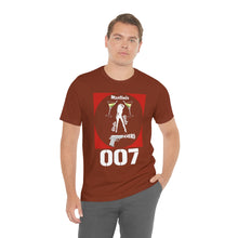 Load image into Gallery viewer, James Bond Martinis Girls and Guns 007 Soft Unisex Jersey Short Sleeve Tee