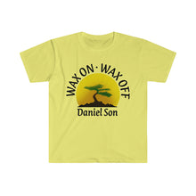Load image into Gallery viewer, Wax On Wax Off Daniel Son Karate Kid Miyagi Do Unisex Softstyle T-Shirt