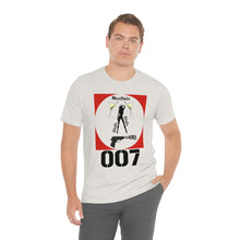Load image into Gallery viewer, James Bond Martinis Girls and Guns 007 Soft Unisex Jersey Short Sleeve Tee