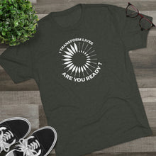 Load image into Gallery viewer, I Transform Lives Unisex Tri-Blend Crew Tee