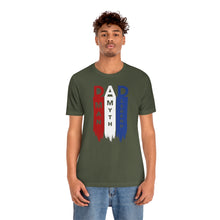 Load image into Gallery viewer, Dad The Myth The Man The Legend Fathers Day Unisex Jersey Short Sleeve Tee