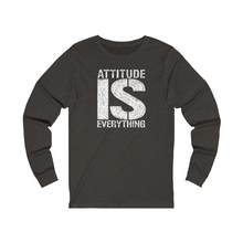 Load image into Gallery viewer, Attitude is Everything Unisex Jersey Long Sleeve Tee