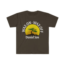 Load image into Gallery viewer, Wax On Wax Off Daniel Son Karate Kid Miyagi Do Unisex Softstyle T-Shirt