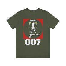Load image into Gallery viewer, James Bond Martinis Girls and Guns 007 Soft Unisex Jersey Short Sleeve Tee