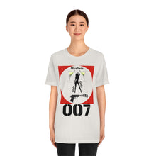 Load image into Gallery viewer, James Bond Martinis Girls and Guns 007 Soft Unisex Jersey Short Sleeve Tee