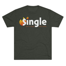 Load image into Gallery viewer, Single Due To Supply Chain Issues Unisex Tri-Blend Crew Tee