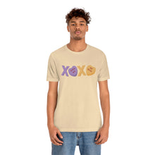Load image into Gallery viewer, XOXO Kiss Me Be Mine Sweetheart Candy Valentines Day Unisex Jersey Short Sleeve Tee