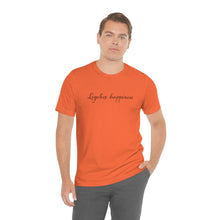 Load image into Gallery viewer, Legalize Happiness Motivational Unisex Jersey Short Sleeve Tee