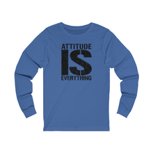 Load image into Gallery viewer, Attitude is Everything Unisex Jersey Long Sleeve Tee