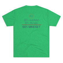 Load image into Gallery viewer, Transformational Health Coach Flag Unisex Tri-Blend Crew Tee