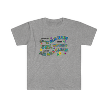 Load image into Gallery viewer, Back in the Good Old Days when Sex was Dirty and the Air was Clean Vintage Hippie Tie Dye Style Unisex Softstyle T-Shirt