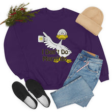 Load image into Gallery viewer, I Don’t Do Mornings Unisex Heavy Blend™ Crewneck Sweatshirt