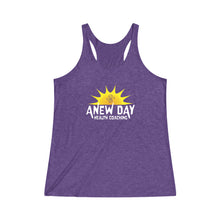 Load image into Gallery viewer, ANEW Day Health Coaching Women's Tri-Blend Racerback Tank