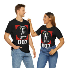 Load image into Gallery viewer, James Bond Martinis Girls and Guns 007 Soft Unisex Jersey Short Sleeve Tee