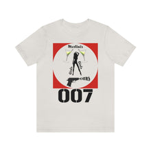 Load image into Gallery viewer, James Bond Martinis Girls and Guns 007 Soft Unisex Jersey Short Sleeve Tee