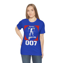 Load image into Gallery viewer, James Bond Martinis Girls and Guns 007 Soft Unisex Jersey Short Sleeve Tee