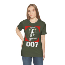 Load image into Gallery viewer, James Bond Martinis Girls and Guns 007 Soft Unisex Jersey Short Sleeve Tee