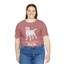 Load image into Gallery viewer, Labrador Retriever Mom Soft Jersey Short Sleeve Tee