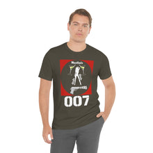 Load image into Gallery viewer, James Bond Martinis Girls and Guns 007 Soft Unisex Jersey Short Sleeve Tee