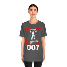 Load image into Gallery viewer, James Bond Martinis Girls and Guns 007 Soft Unisex Jersey Short Sleeve Tee