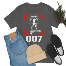 Load image into Gallery viewer, James Bond Martinis Girls and Guns 007 Soft Unisex Jersey Short Sleeve Tee