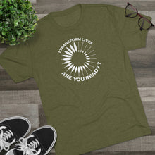 Load image into Gallery viewer, I Transform Lives Unisex Tri-Blend Crew Tee