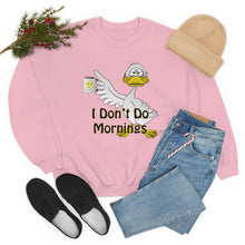 Load image into Gallery viewer, I Don’t Do Mornings Unisex Heavy Blend™ Crewneck Sweatshirt