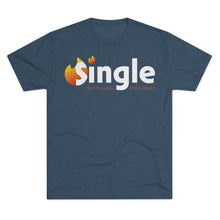 Load image into Gallery viewer, Single Due To Supply Chain Issues Unisex Tri-Blend Crew Tee