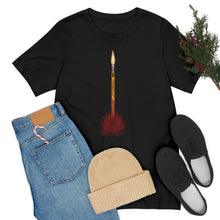 Load image into Gallery viewer, A F@#king Pencil John Wick 4 Bloody Pencil with Flame Unisex Jersey Short Sleeve Tee