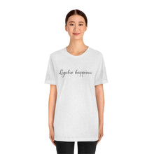 Load image into Gallery viewer, Legalize Happiness Motivational Unisex Jersey Short Sleeve Tee