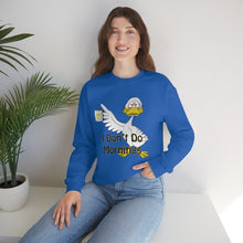Load image into Gallery viewer, I Don’t Do Mornings Unisex Heavy Blend™ Crewneck Sweatshirt