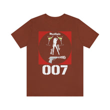 Load image into Gallery viewer, James Bond Martinis Girls and Guns 007 Soft Unisex Jersey Short Sleeve Tee