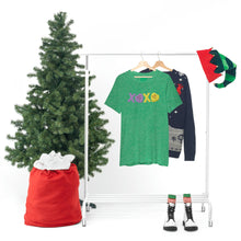 Load image into Gallery viewer, XOXO Kiss Me Be Mine Sweetheart Candy Valentines Day Unisex Jersey Short Sleeve Tee