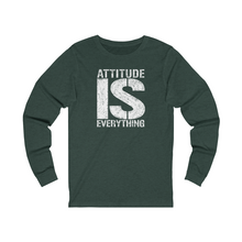 Load image into Gallery viewer, Attitude is Everything Unisex Jersey Long Sleeve Tee