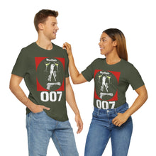 Load image into Gallery viewer, James Bond Martinis Girls and Guns 007 Soft Unisex Jersey Short Sleeve Tee