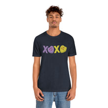 Load image into Gallery viewer, XOXO Kiss Me Be Mine Sweetheart Candy Valentines Day Unisex Jersey Short Sleeve Tee
