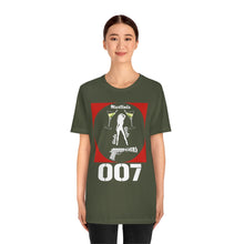 Load image into Gallery viewer, James Bond Martinis Girls and Guns 007 Soft Unisex Jersey Short Sleeve Tee